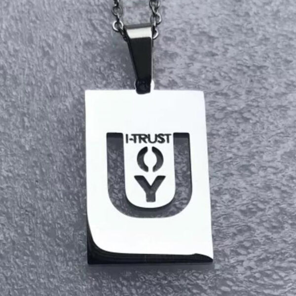 i trust necklace steel 01 Gift Good News I-Trust Necklace