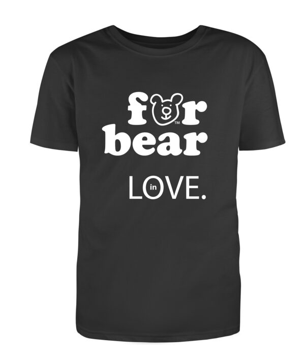 forbear in love black t 01 Gift Good News Forbear In Love T-Shirt