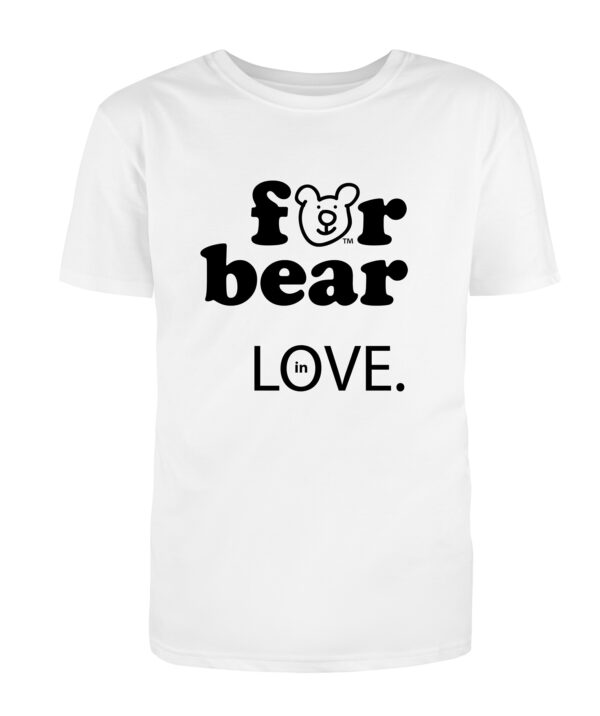 forbear in love white t 01 Gift Good News Forbear In Love T-Shirt